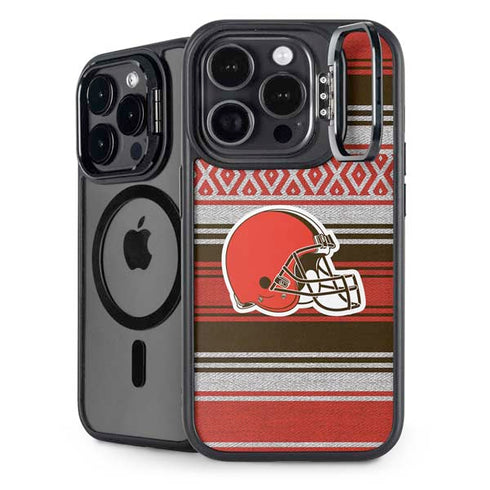 NFL Cleveland Browns Trailblazer iPhone 16 Pro Kickstand Case